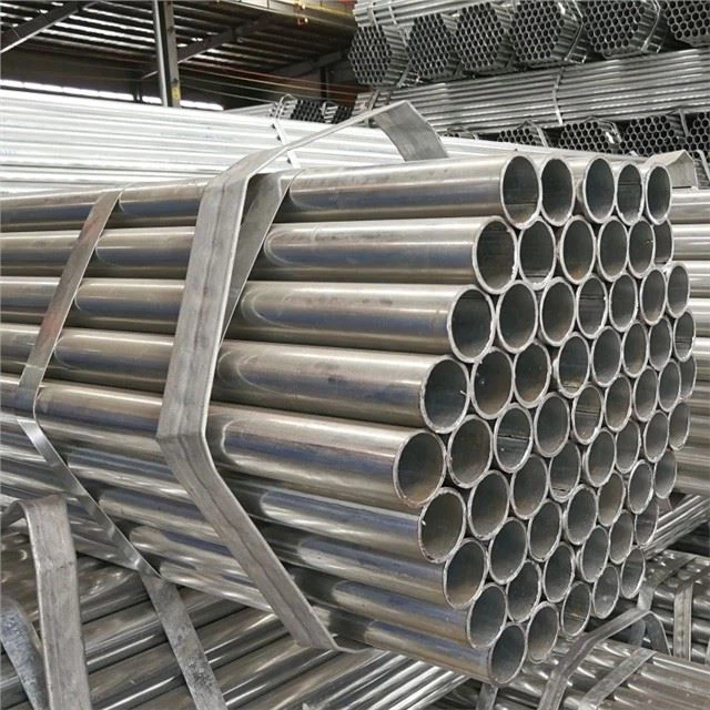 Gi Pipe Erw Rownd Pipe Pibell Ddur Galfanedig