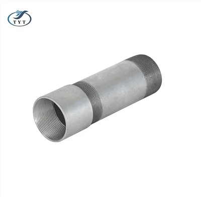 PIBELL ZINC ASTM A53 TIWB SGWÂR GALVANIZED PIBELL WEDI'I GALVANIZED